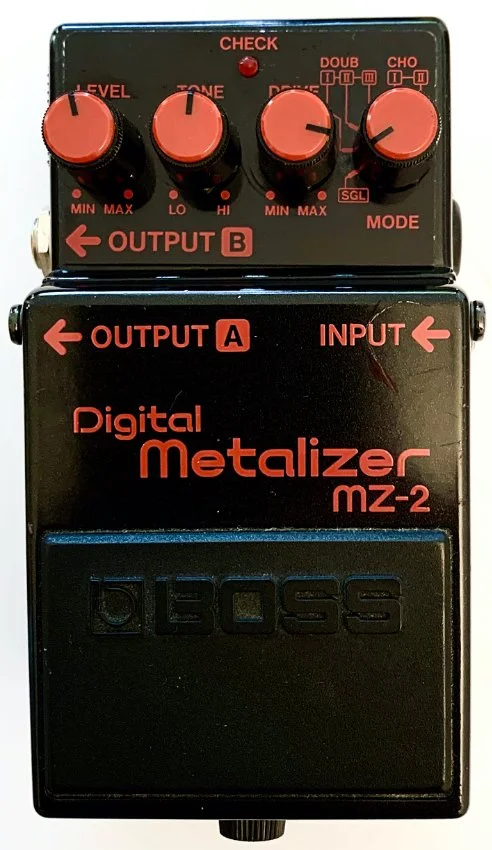 Boss MZ-2 Digital Metalizer Distortion Pedal - ToneX Preset Bundle